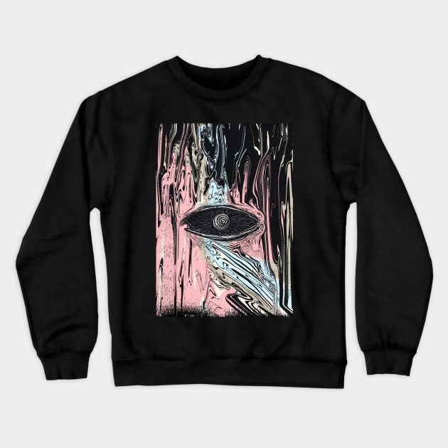 EYE GLITCH Crewneck Sweatshirt by Yeroma